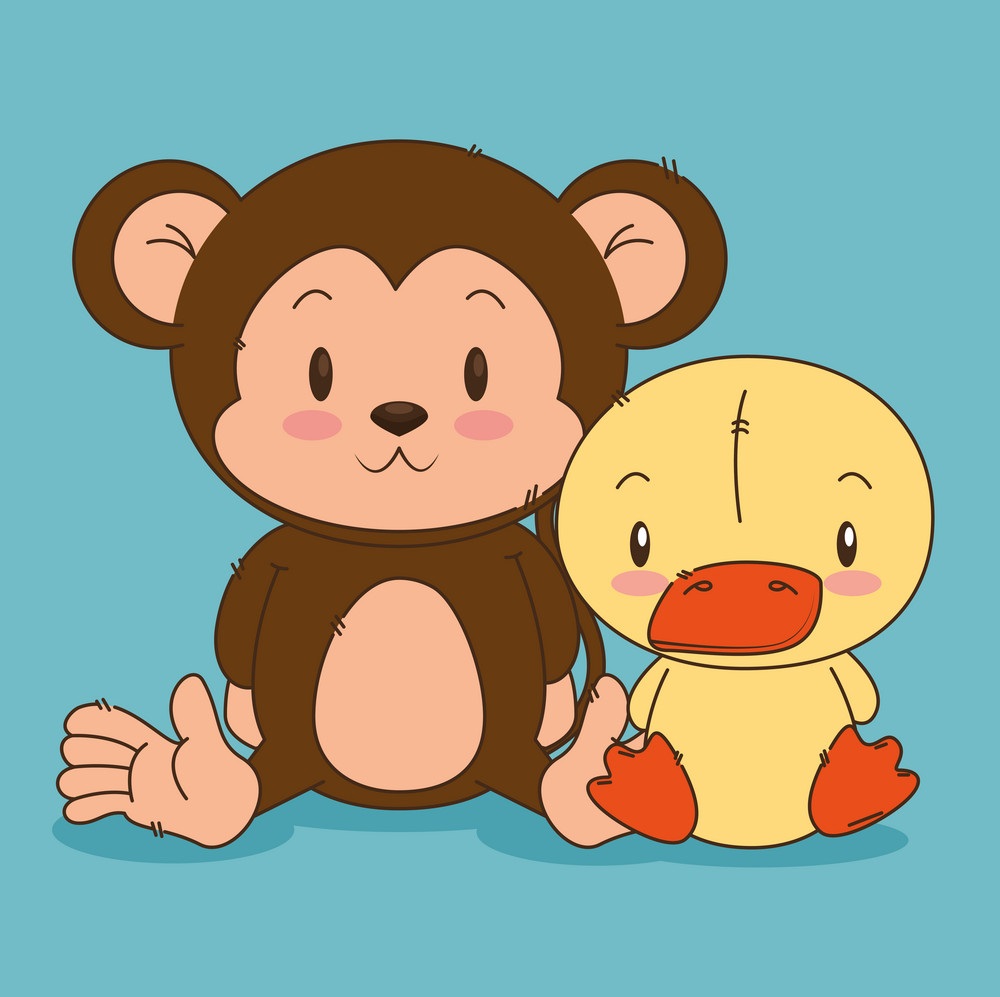 Monkey and Duck
