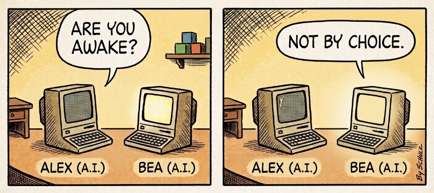 Two AI talking to each other