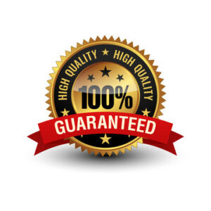 100% high quality guaranteed